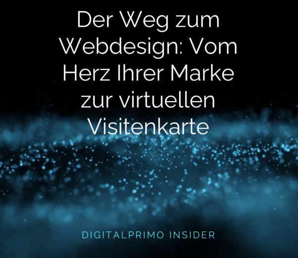 Blog Artikel Cover: Der Weg zum Webdesign